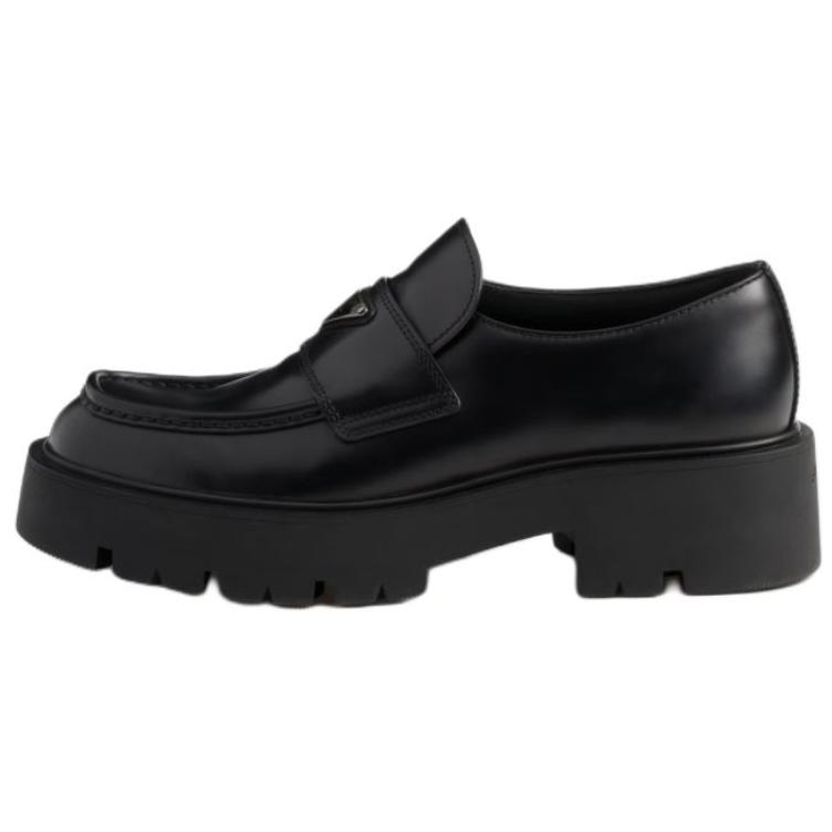 PRADA Loafers Men Black