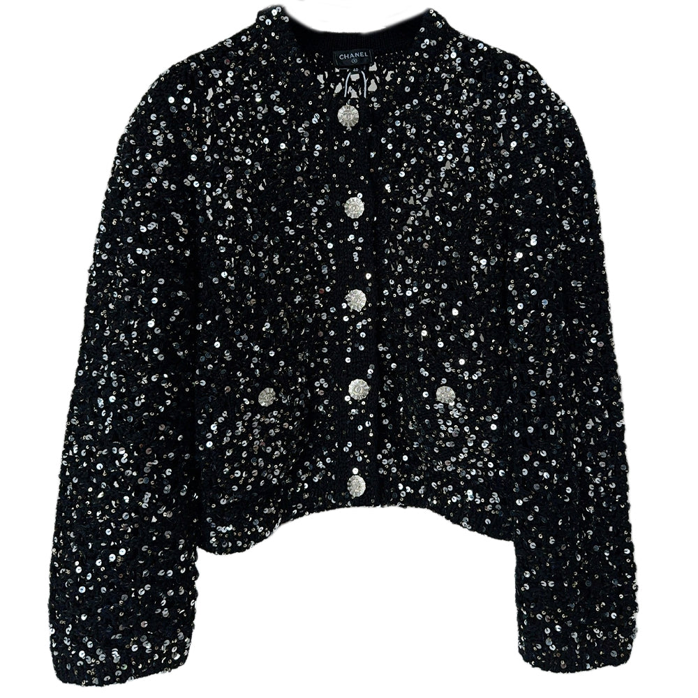 CHANEL Jackets Coats Women's Black
