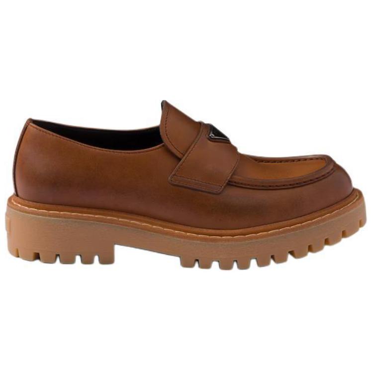 PRADA Loafers Men Brown