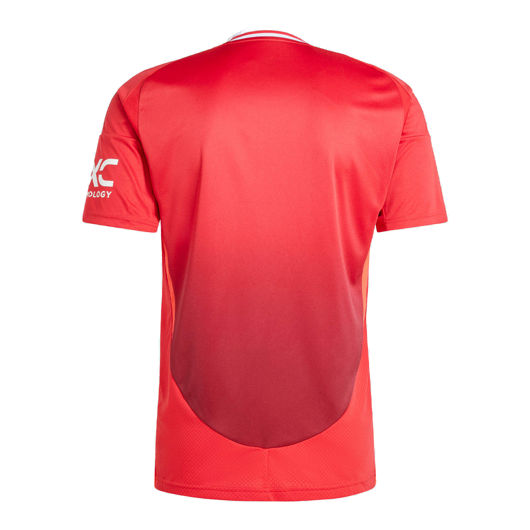 adidas Manchester United 24/25 Home Soccer Jersey Asia Sizing 'Mufc Red' IU1397