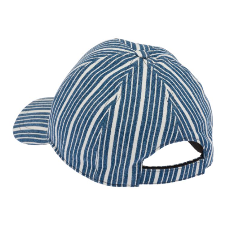 MIU MIU Cotton Baseball Caps Women's Blue