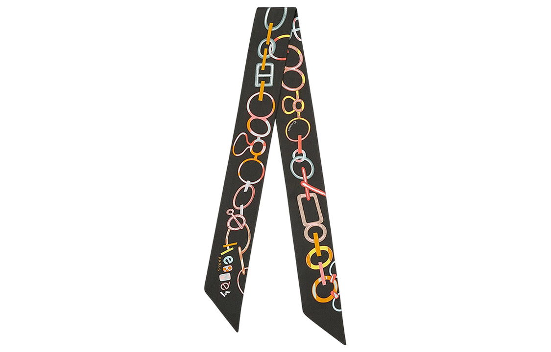 HERMES 2010s Twilly Camalis Scarf