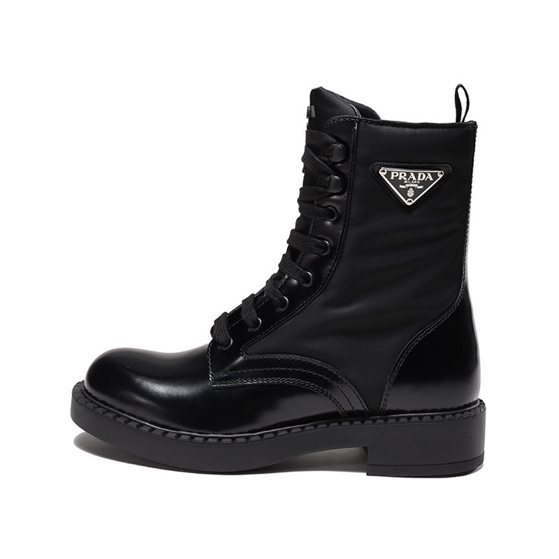PRADA Fashion Ankle Boots 2.5cm Men's Black