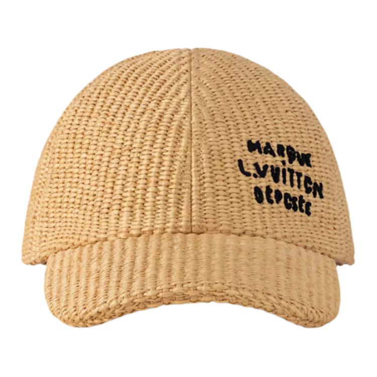 LOUIS VUITTON Raffia Cap