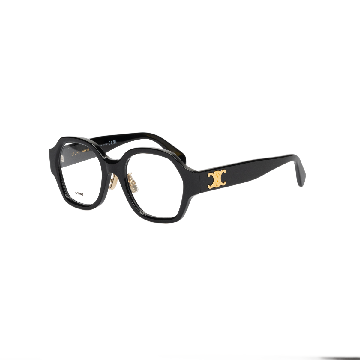 CELINE Acetate Square Eyeglass Frames Unisex