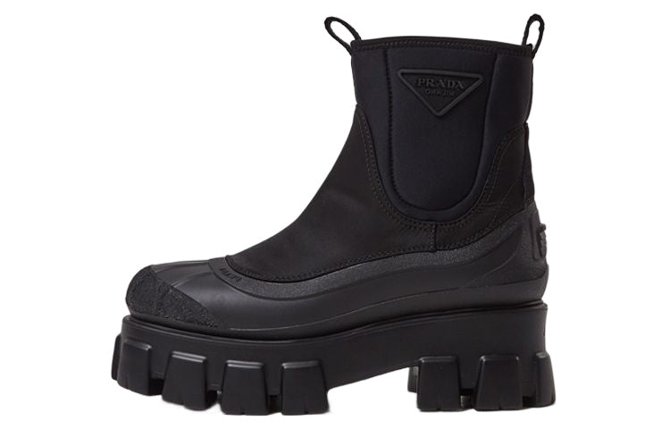 PRADA Moonlith Gabardine Boots