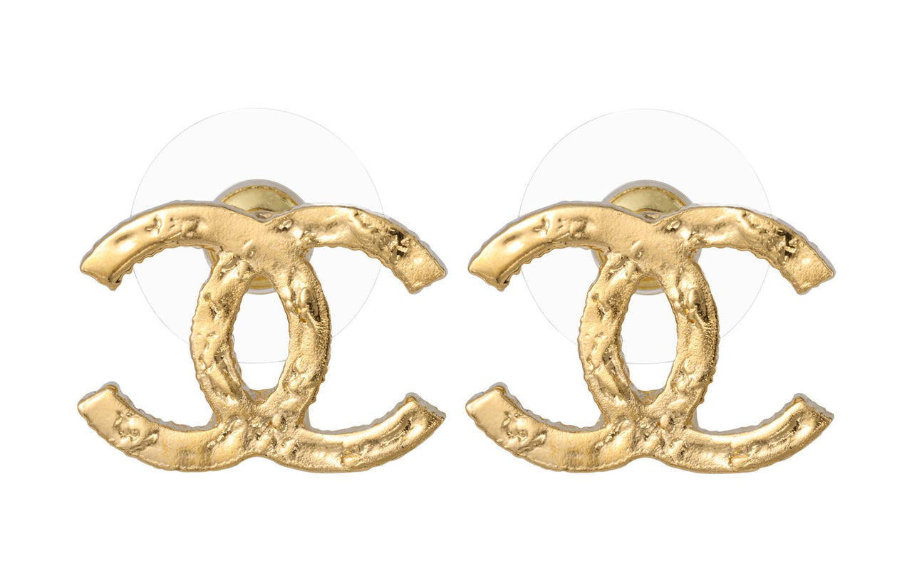 CHANEL 1980s Cc Earrings
