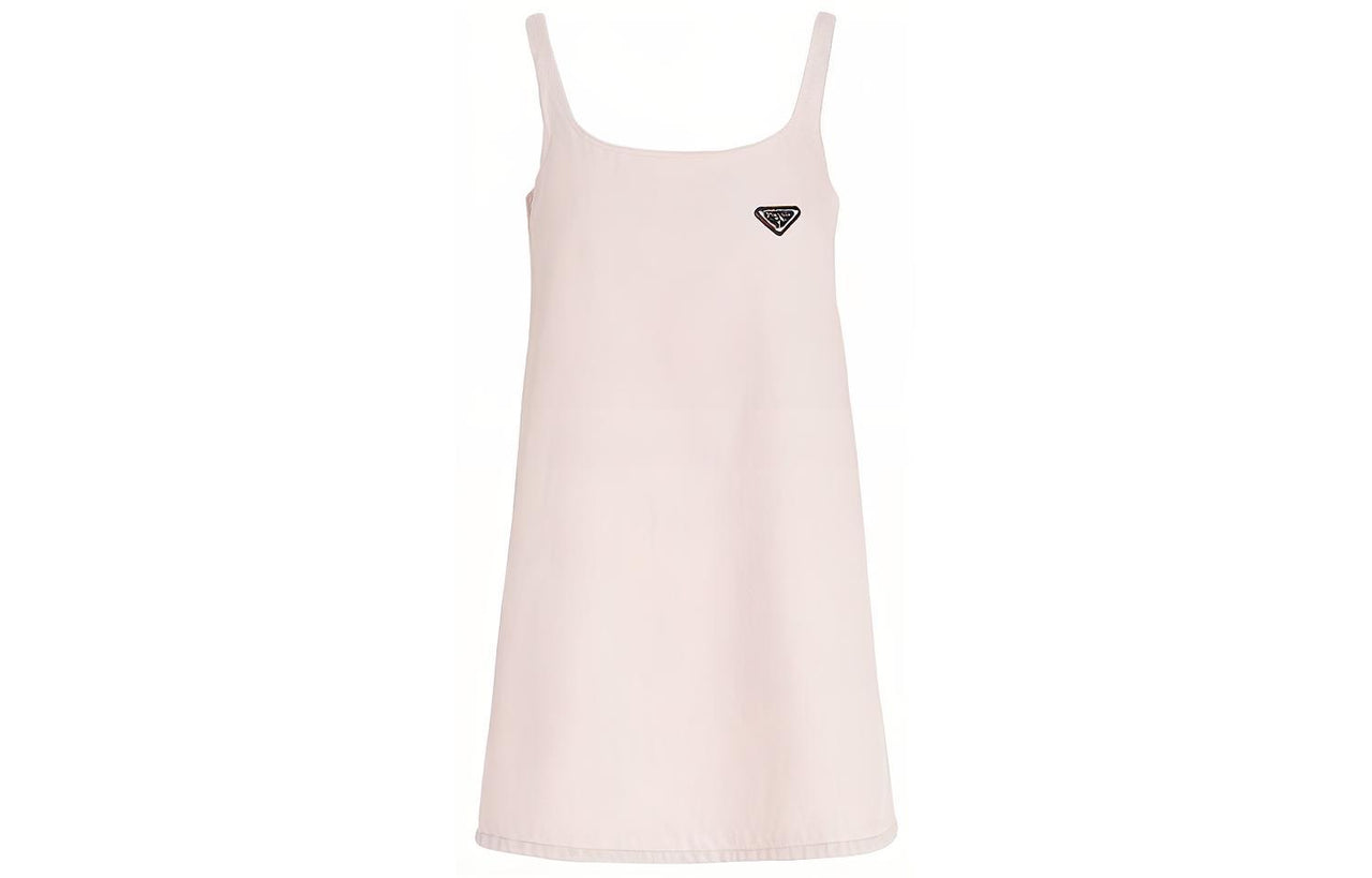 PRADA SS22 Denim Short Skirts Women's Pink