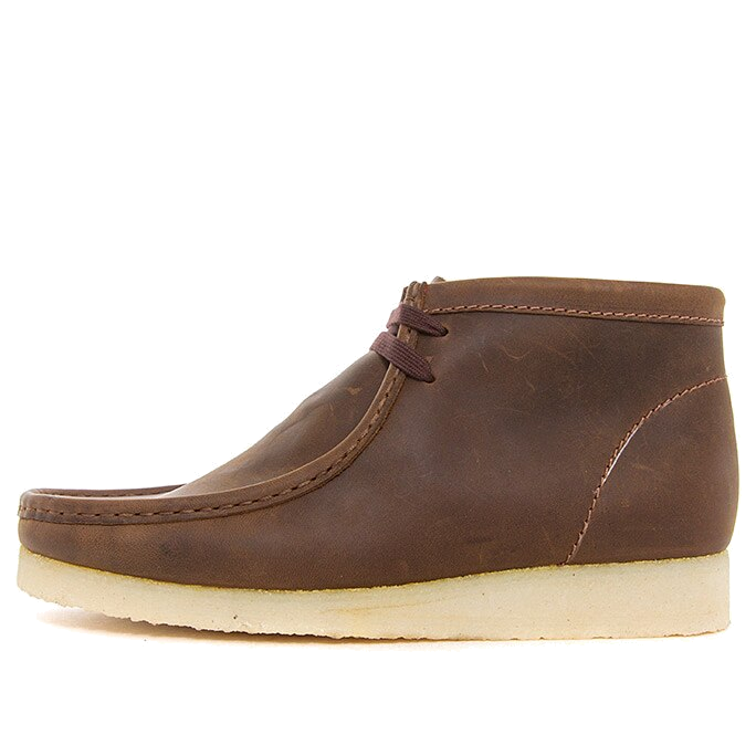 Clarks Wallabee Boots 'Beeswax' 26155513