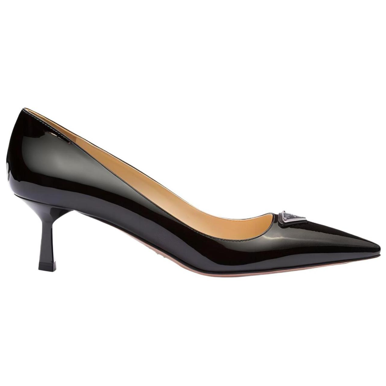 PRADA Slim Heel High Heels 5.5cm Women's Black