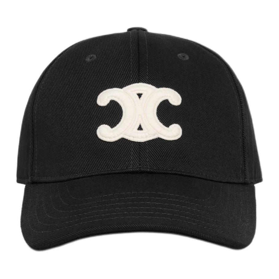 CELINE Triomphe Baseball Cap In Cotton