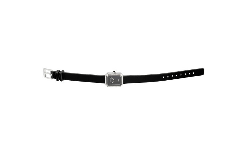 CHANEL Wrist Watch Quartz Movement Rubber Strap Black Dial Women's Watch