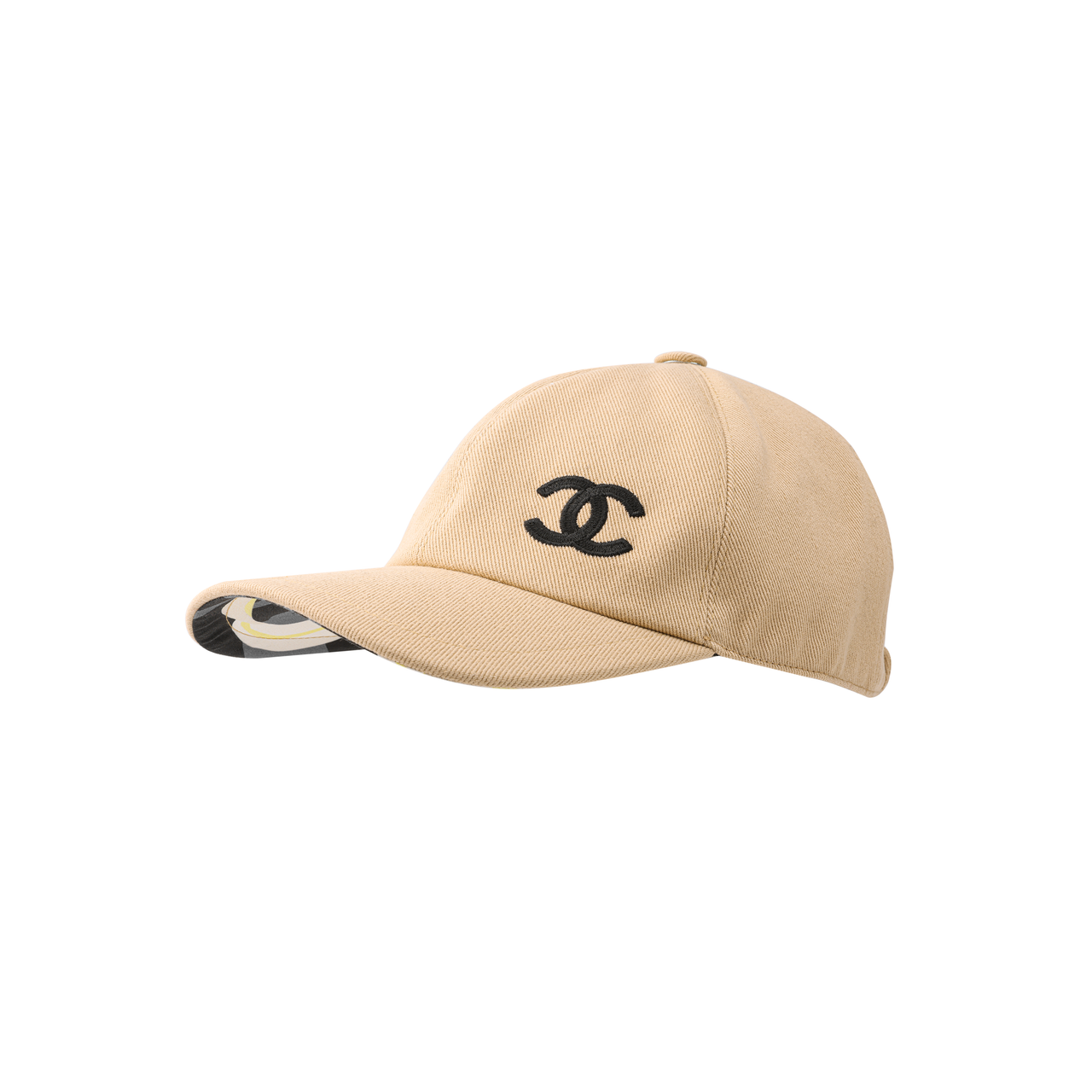 CHANEL 1986-1988 Interlocking Cc Baseball Cap