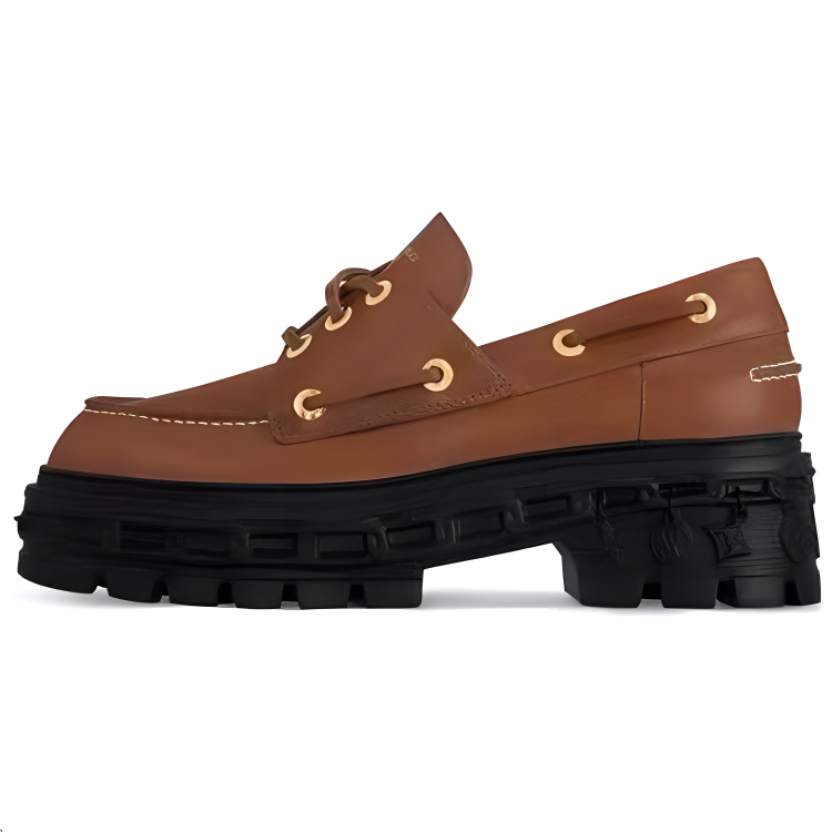 LOUIS VUITTON Loafers Women's Brown