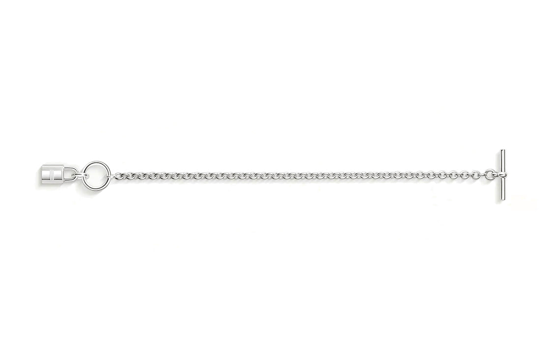 HERMES 925 Sterling Silver Bracelets Women's
