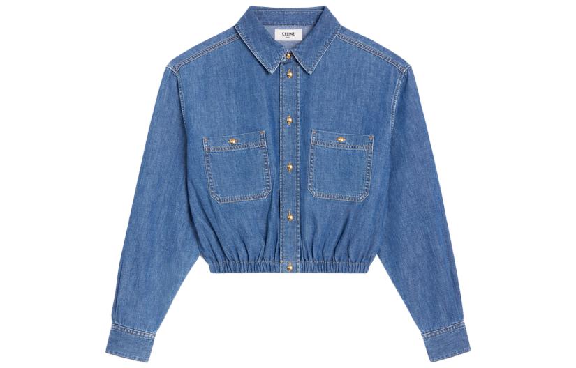 CELINE SS23 Denim Jacket Women's Blue