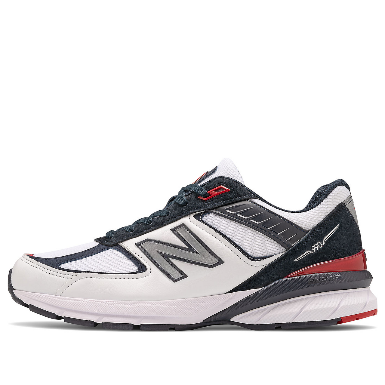 New Balance 990v5 Made in USA 'White Carbon Red' M990NL5