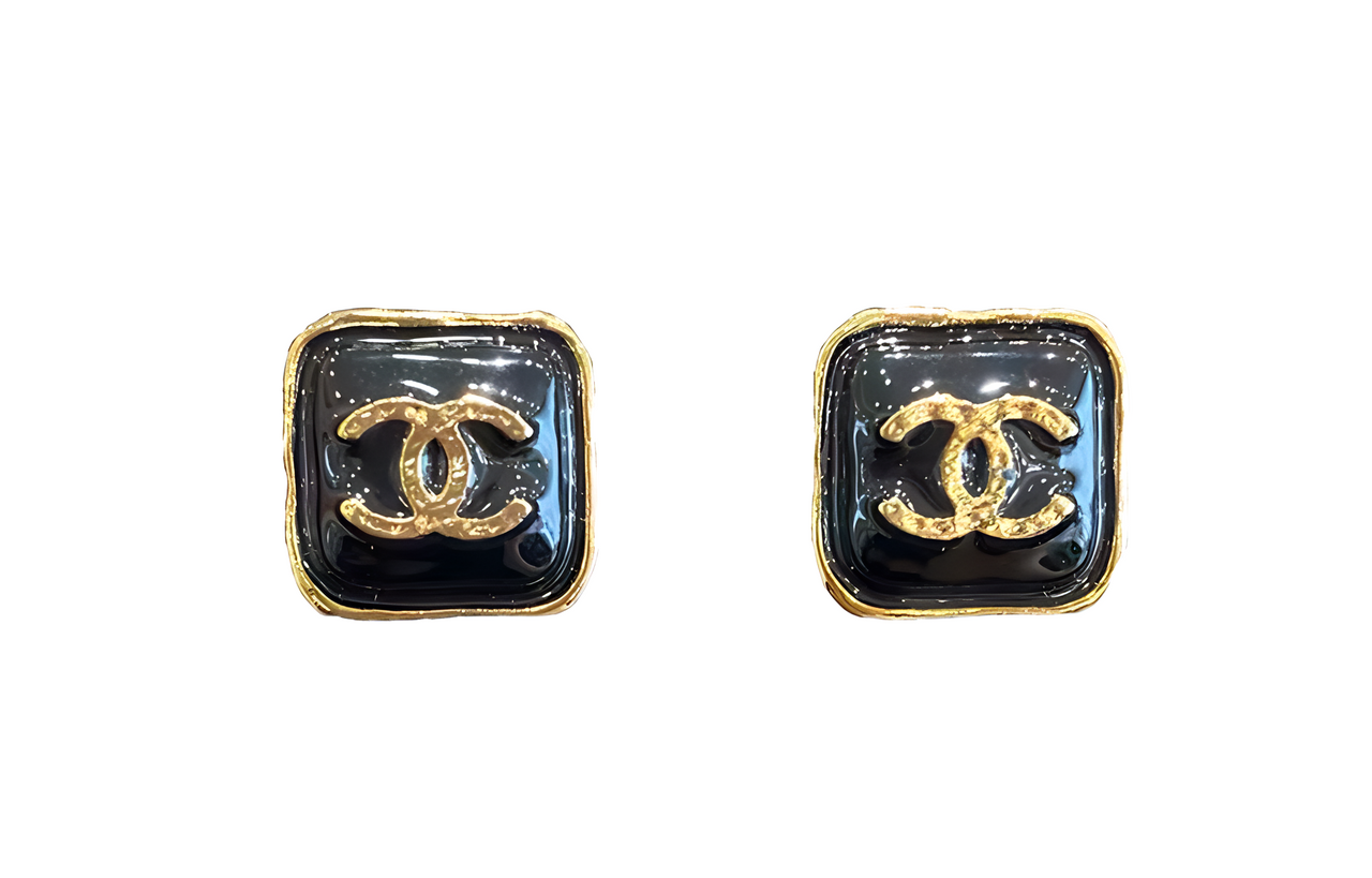 CHANEL Clip-On Earrings Women's