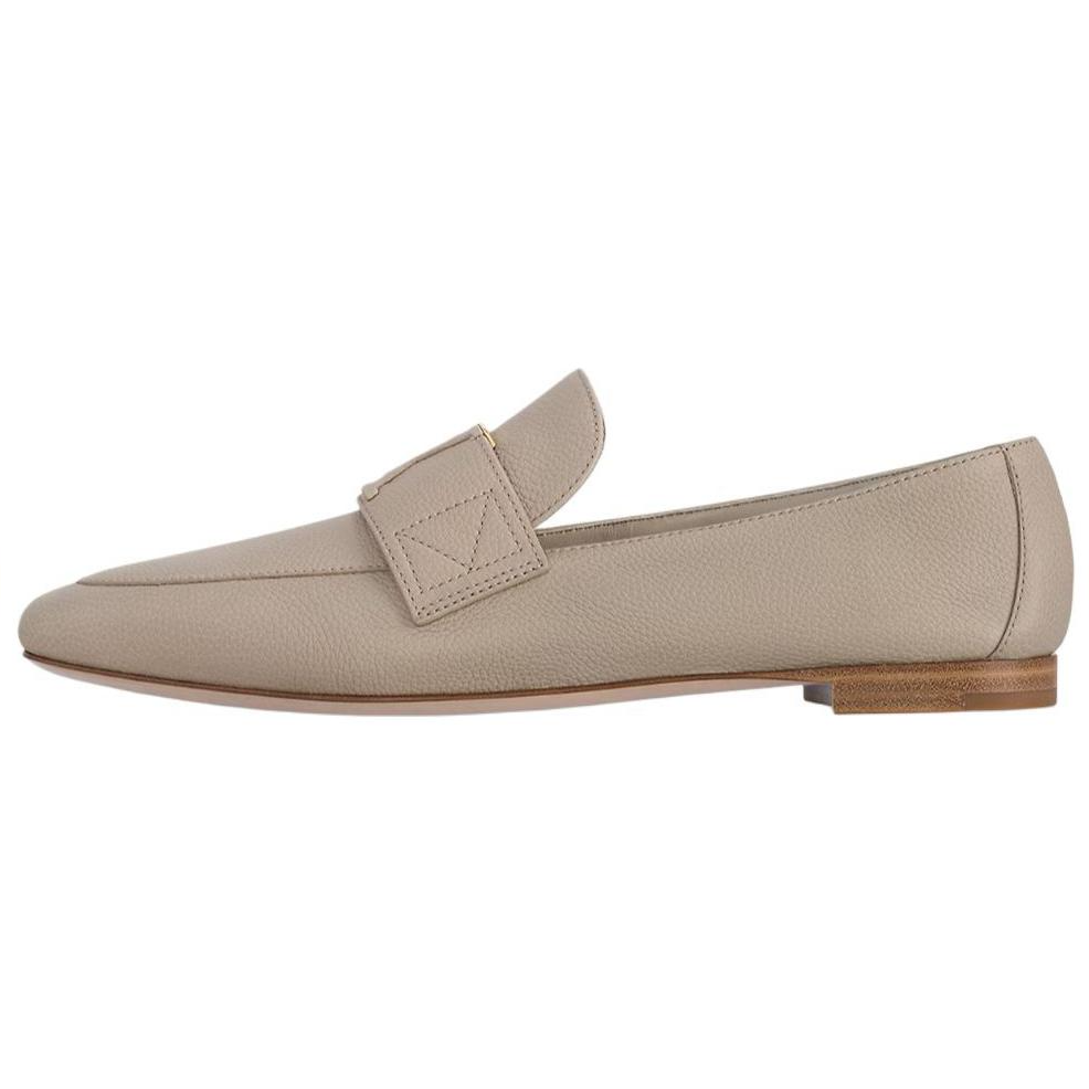 LOUIS VUITTON Capri Loafers Women's Gray