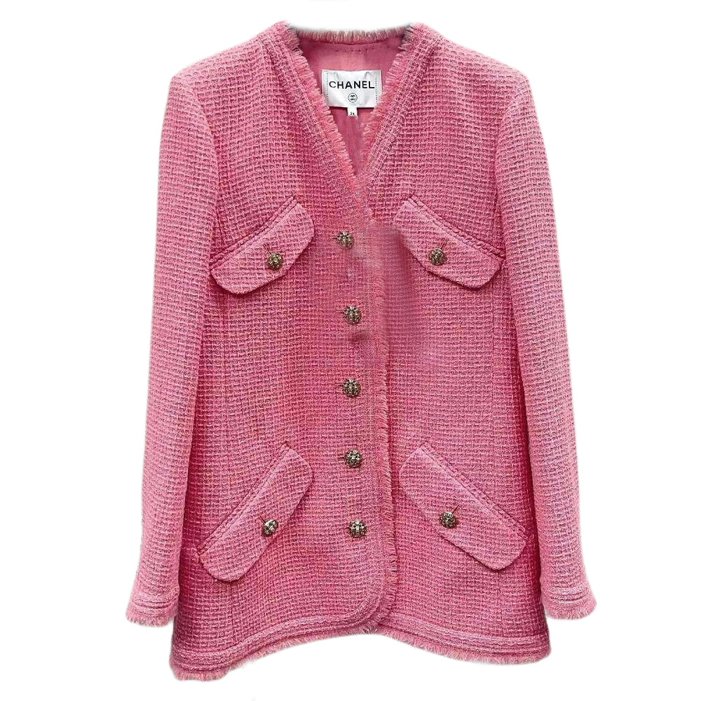 CHANEL Jackets & Coats Women's Pink