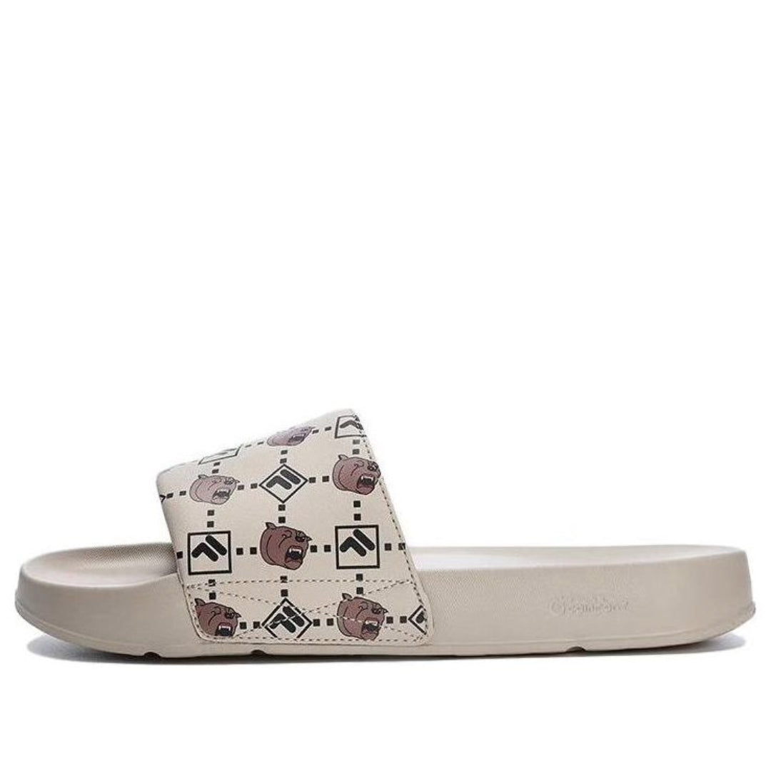 FILA Online Exclusive Drifter Slippers 'Beige Black' F12M322501FCM