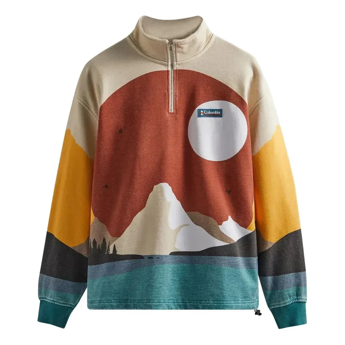 KITH For Columbia Quarter Zip 'Sanguine' KHM030463-810