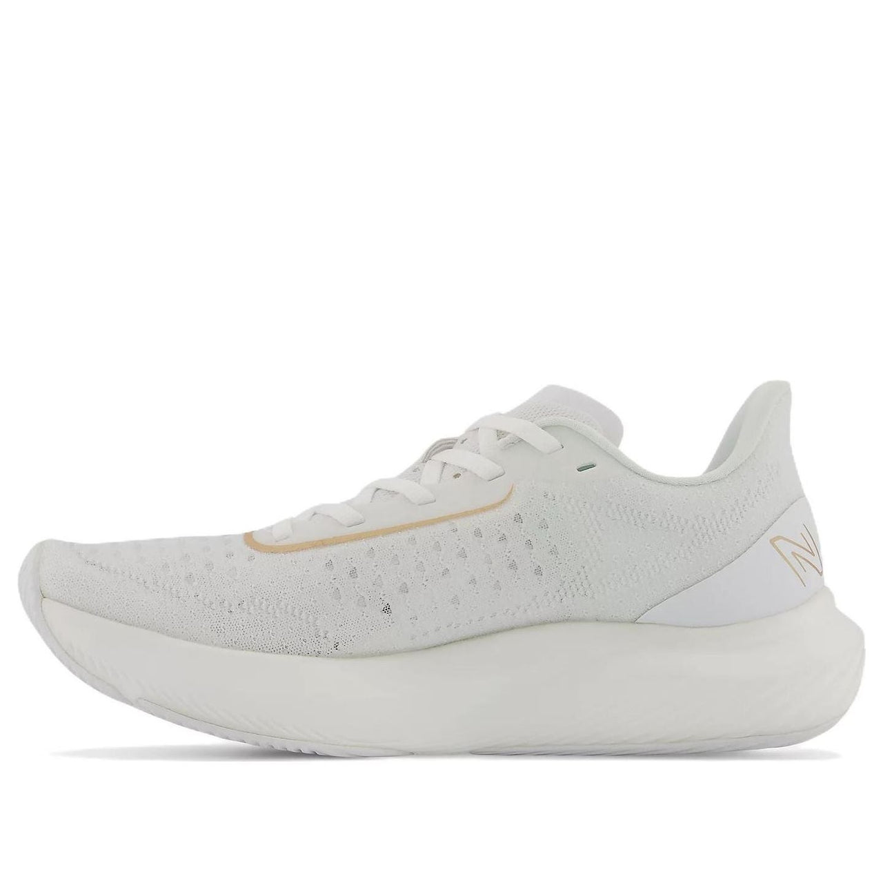 (WMNS) New Balance FuelCell Rebel v3 'White Gold Metallic' WFCXMW3