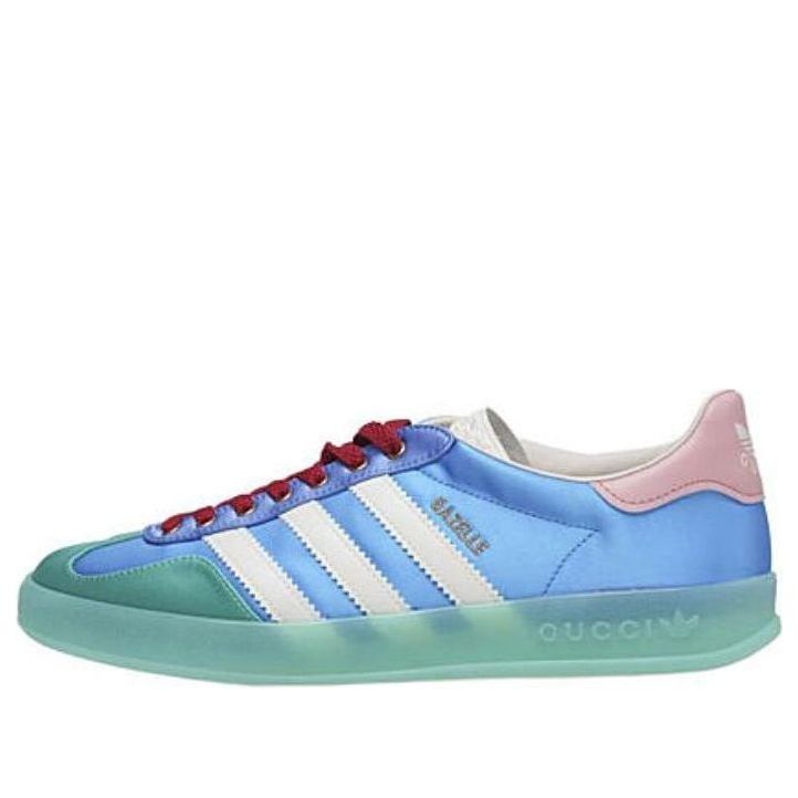 (WMNS) adidas x Gucci Gazelle 'Light Blue Silk' 707867-U7R10-3660
