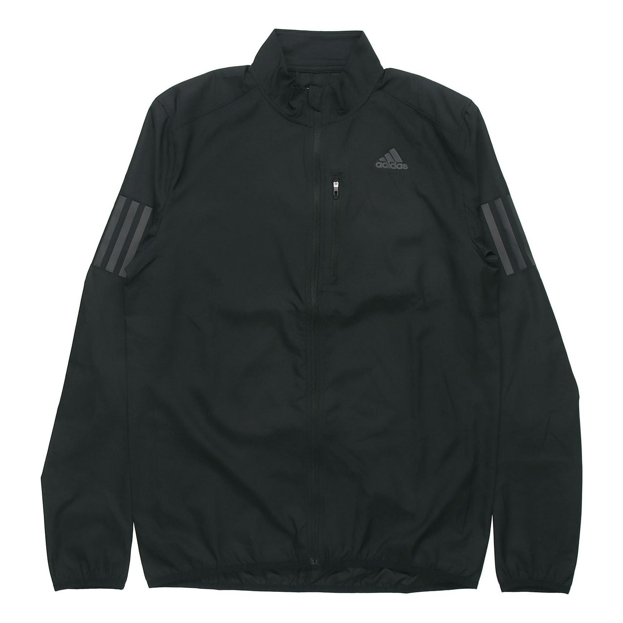adidas Own The Run Jkt Reflective Printing Running Jacket Black DQ2537