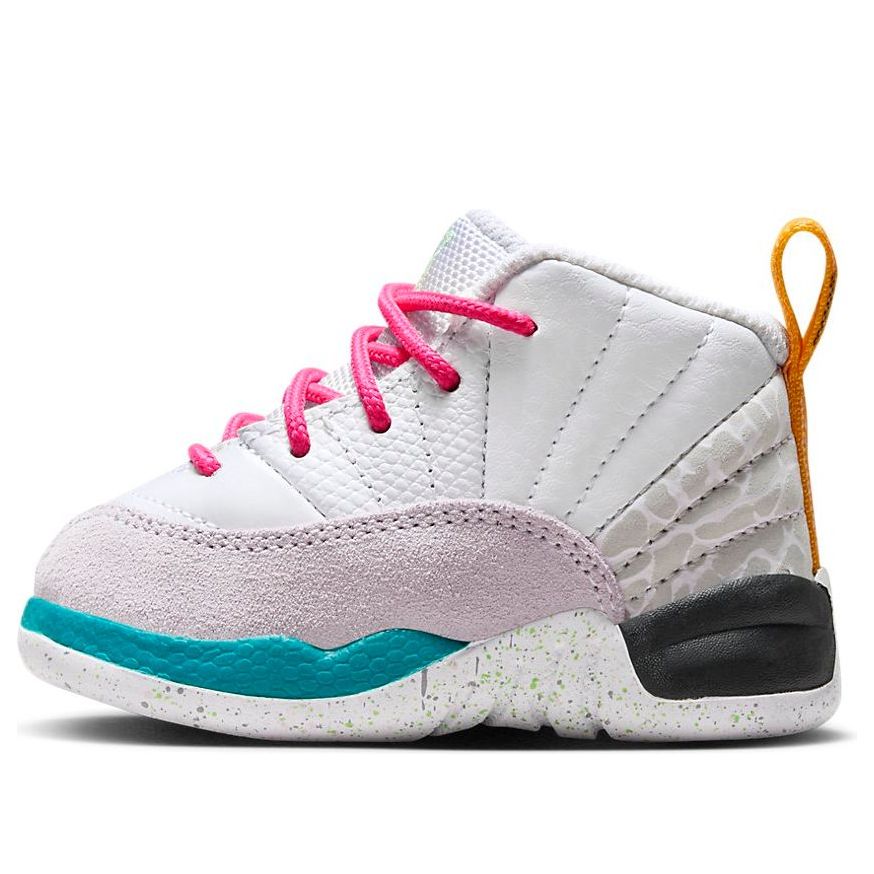 (TD) Air Jordan 12 Retro 'White Vapor Green' 850000-130