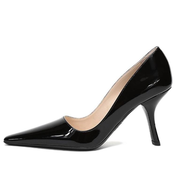 (WMNS) PRADA Satin Pumps 'Black' 1I718L_069_F0002_F_090