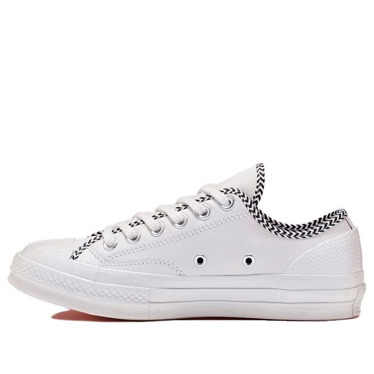 (WMNS) Converse Chuck 1970S Mission-V Low Top Black Stripe Line 'White Black' 565370C