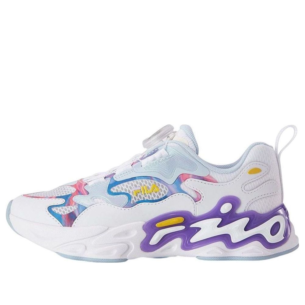 (GS) FILA BOA Running Sneakers 'White Blue Pink' K15G231103FCB