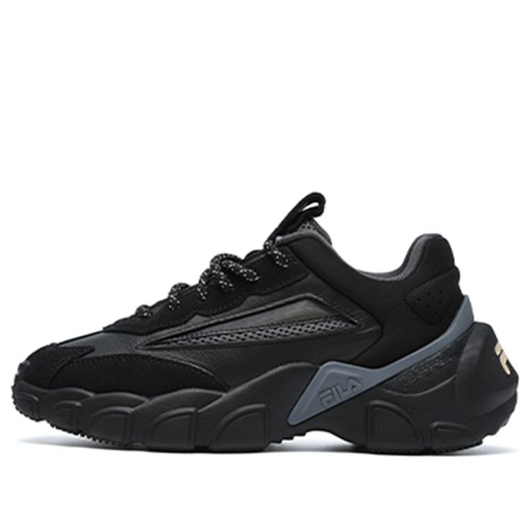 (WMNS) FILA Fashion Sneakers Low-Top Grey/Black F12W144120FBC