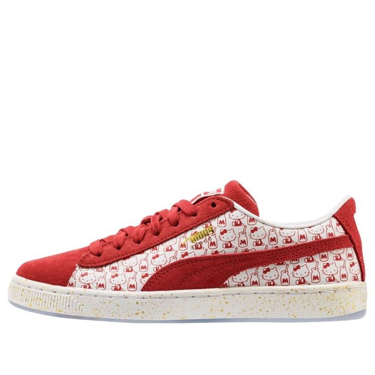 (GS) PUMA Hello Kitty x Suede Classic 'Bright Red' 366463-01