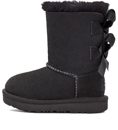 (TD) UGG Bailey Bow II Boot 'Black' 1017394T-BLK