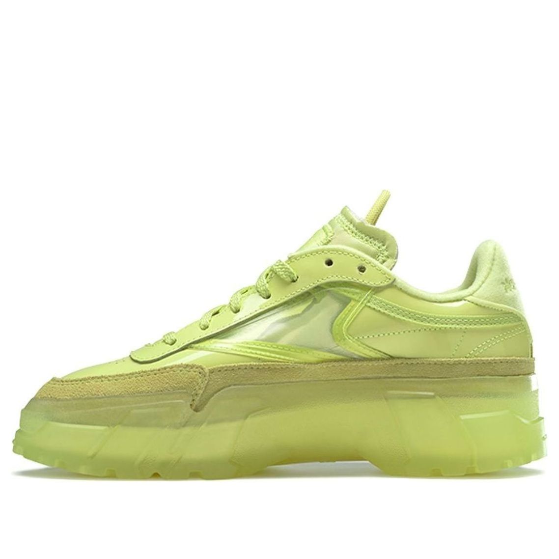 (WMNS) Reebok Cardi B x Club C 'High Vis Green' H01010