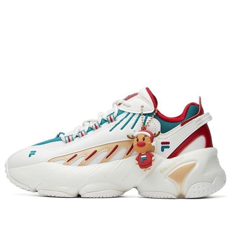 (WMNS) FILA ADE XMS Low-Top White/Green/Red F12W111225FBD