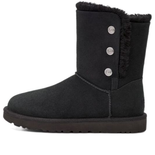(WMNS) UGG Bailey Snaps 'Black' 1127151-BLK