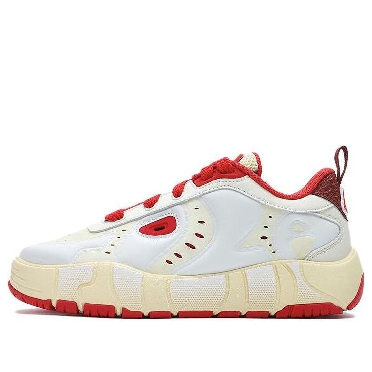 (WMNS) FILA Melt Skate Shoes 'White Red' F12W413205FCA