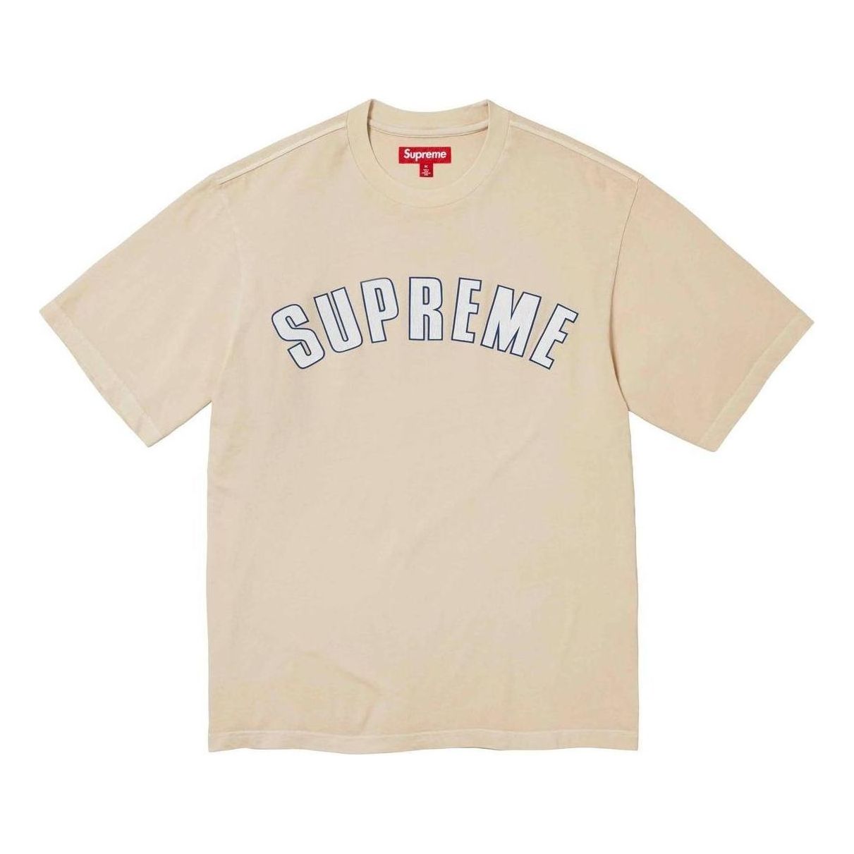 Supreme Cracked Arc S/S Top 'Tan White' SUP-SS24-055