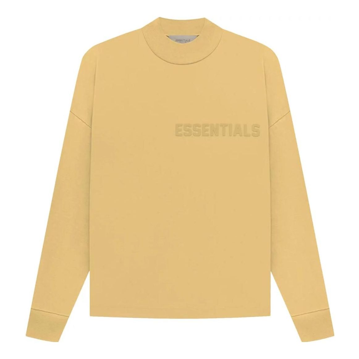 Fear of God Essentials SS23 Long Sleeve Logo Tee 'Light Tuscan' 125BT222012F