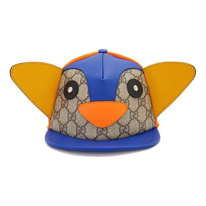 (PS) Gucci GG Supreme Penguin Baseball Hat 'Beige' 632153-4HM51-9768