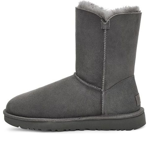 (WMNS) UGG Bailey Zip Short Fleece Lined Gray 1112480-GREY