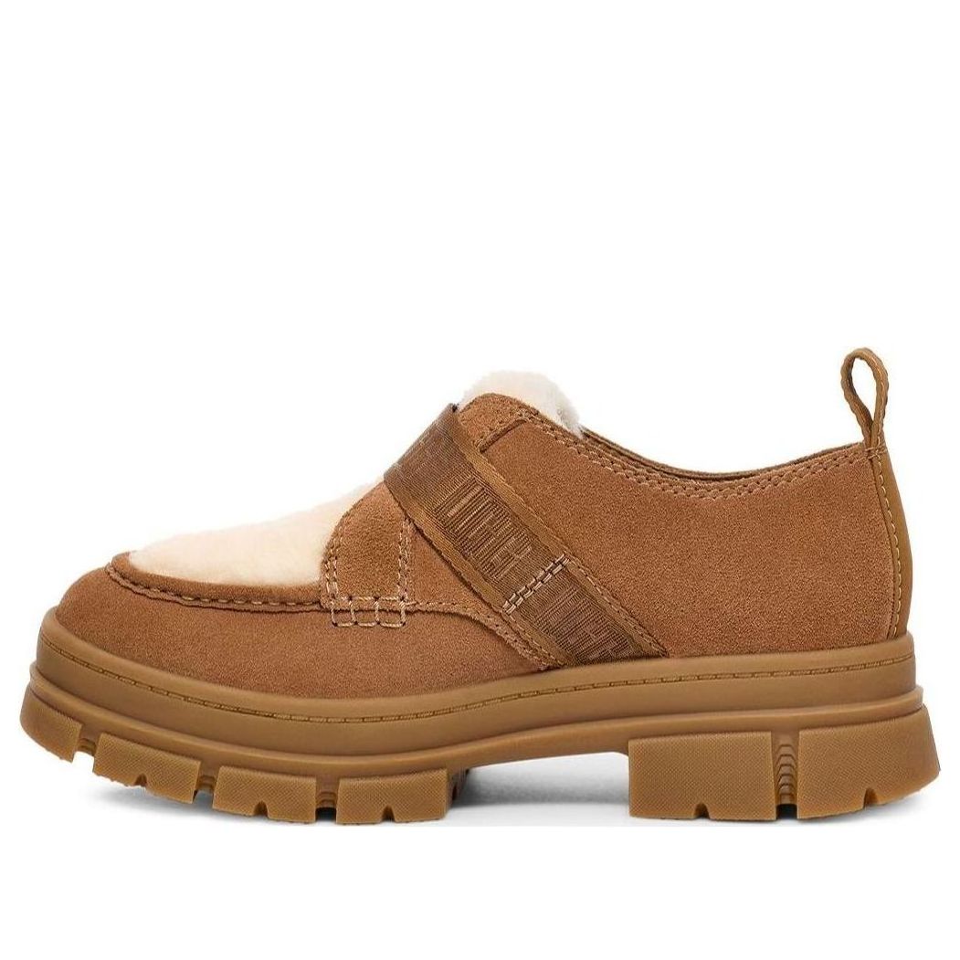 (WMNS) UGG Ashton Shoe Suede 'Chestnut' 1134850-CHE