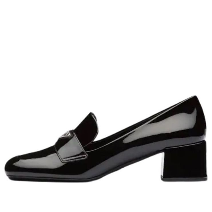 (WMNS) PRADA Patent Leather Loafers 'Black' 1D763M_069_F0002_F_045