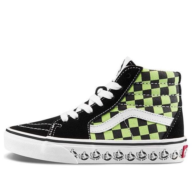 (PS) Vans BMX SK8-HI Zip 'Black Sharp Green' VN0A4BUWV3W