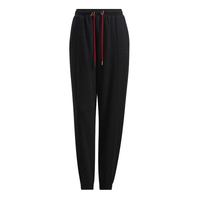 (WMNS) adidas CNY Sweatpants 'Black' HD0340