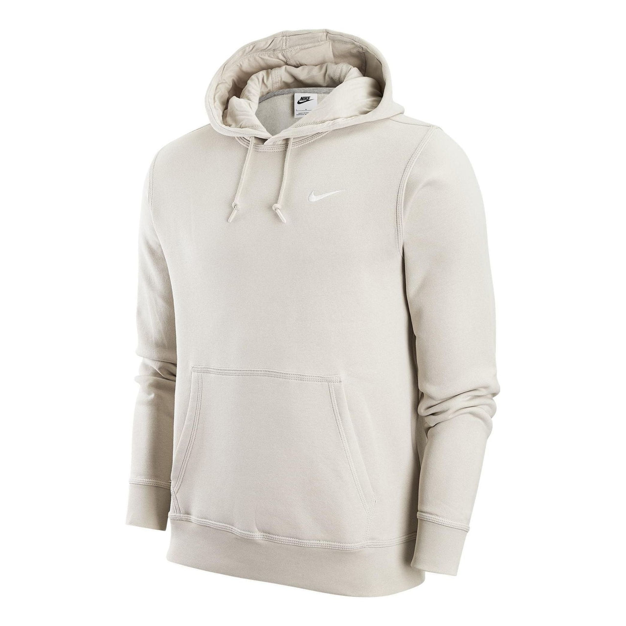 Nike Nsw Swoosh Logo Hoodie 'Light Beige' 916271-072