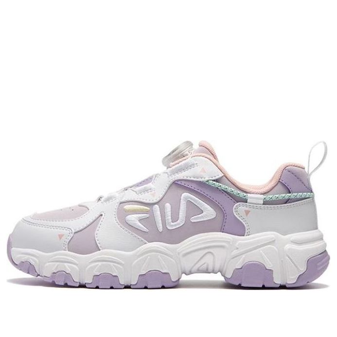 (GS) FILA Athletic Running Shoes 'Purple White' K15B341132FPP